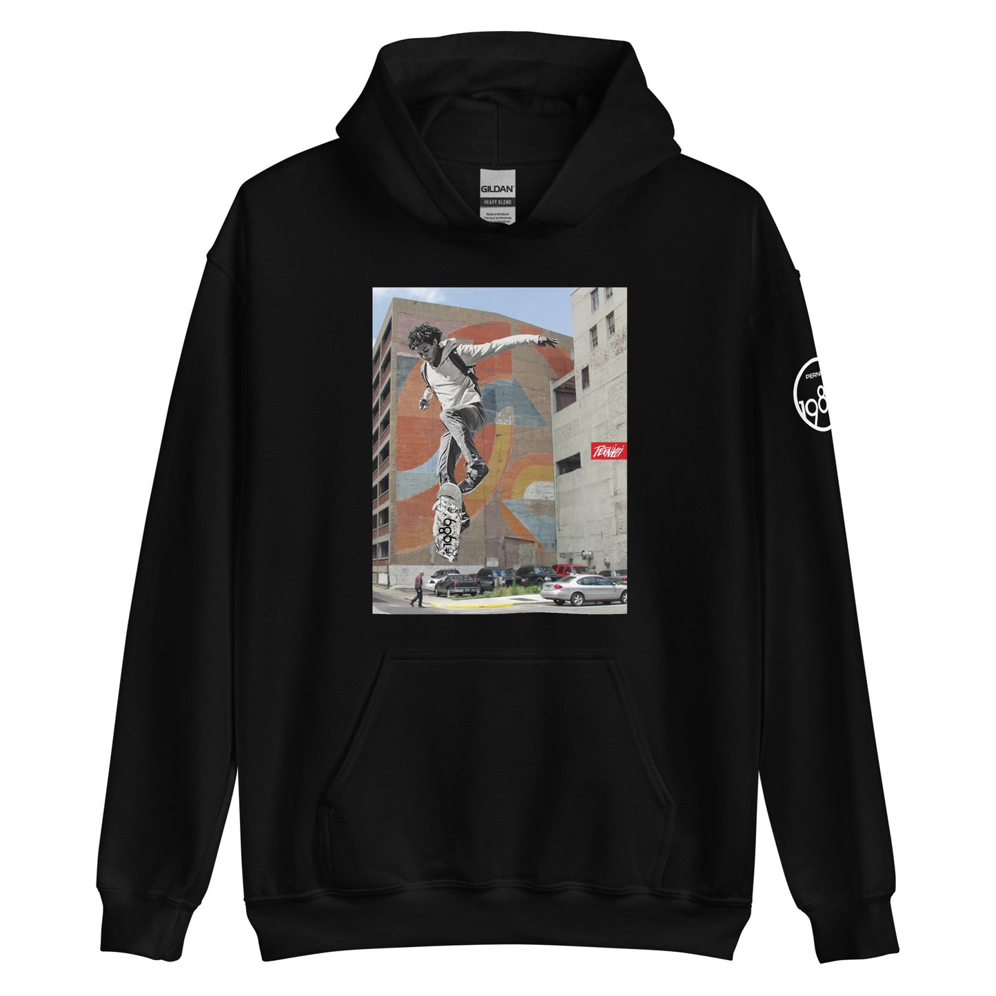 Hoodie Skate Mural