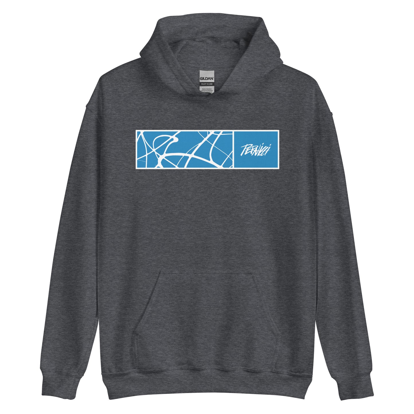 Hoodie Splash Band Blue