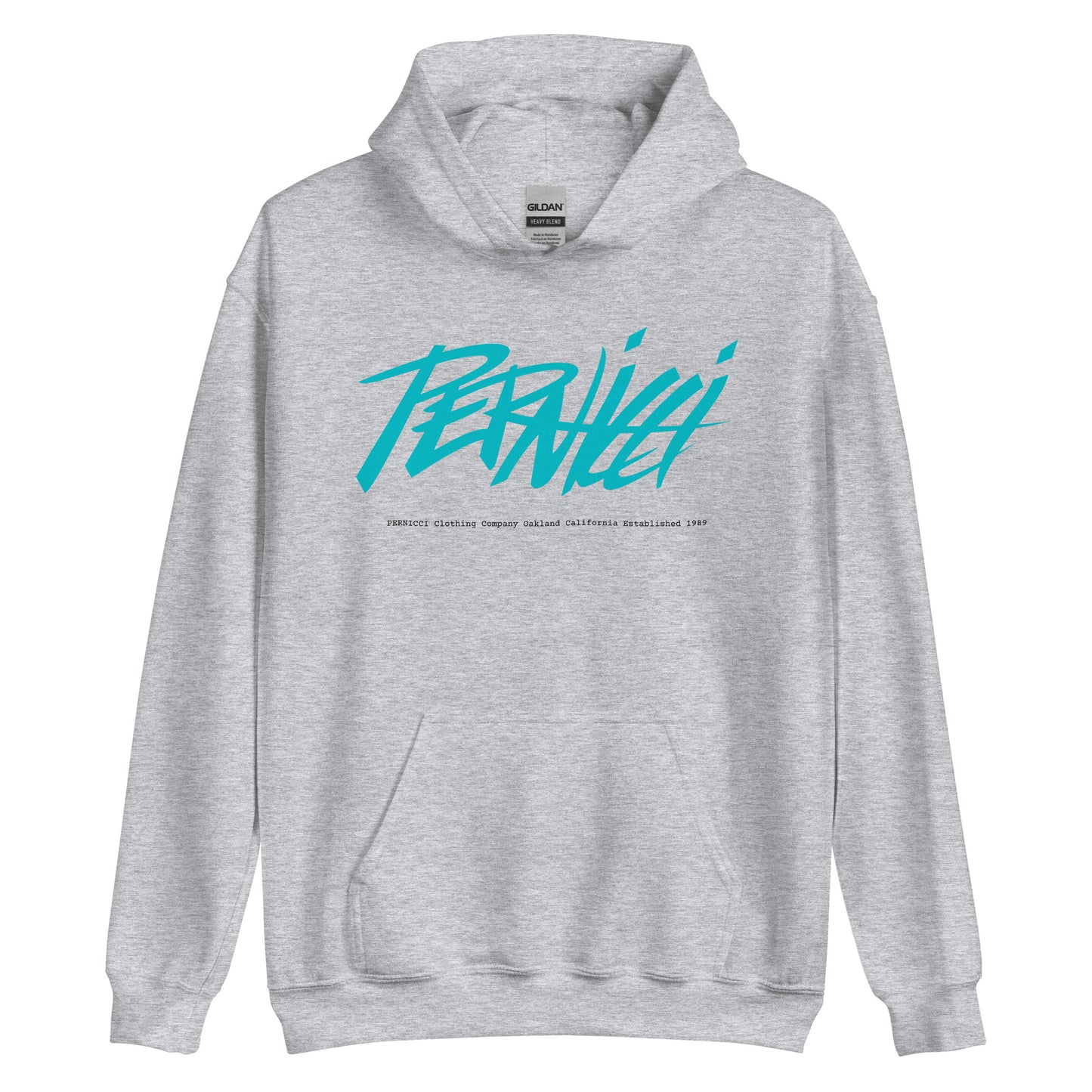 Hoodie Signature Tag Blue