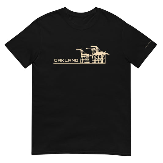 Short-Sleeve Unisex T-Shirt Oakland Crane