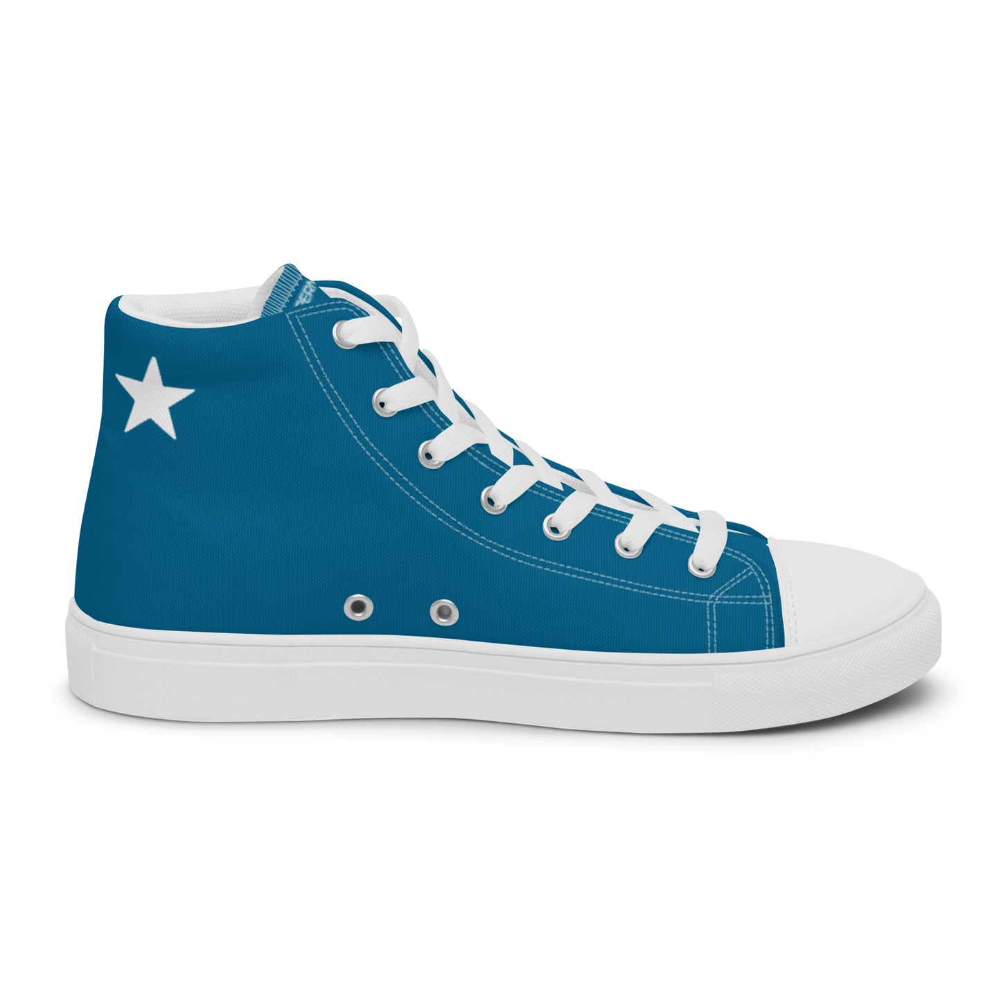 Men’s high top canvas shoes Solid1