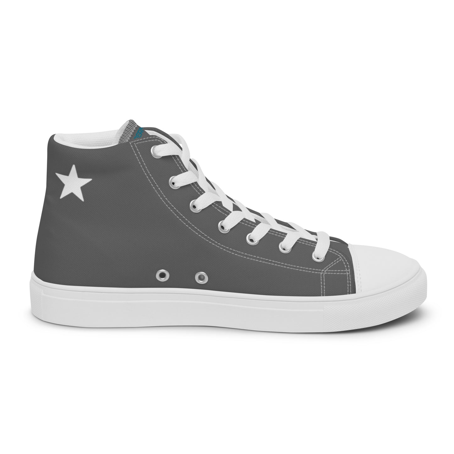 Men’s high top canvas shoes Solid6
