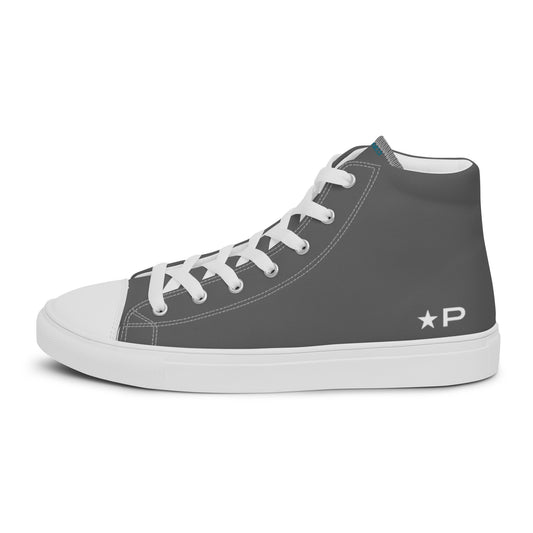 Men’s high top canvas shoes Solid6