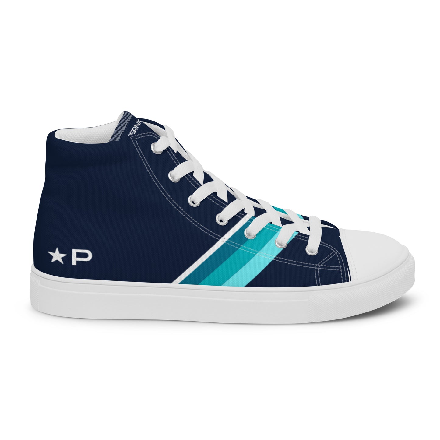 Men’s high top canvas shoes Star P5 NAVY