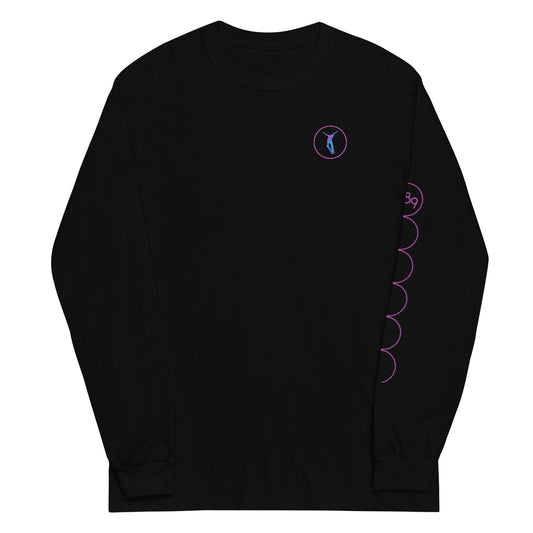 Men’s Long Sleeve Shirt Skate Purple